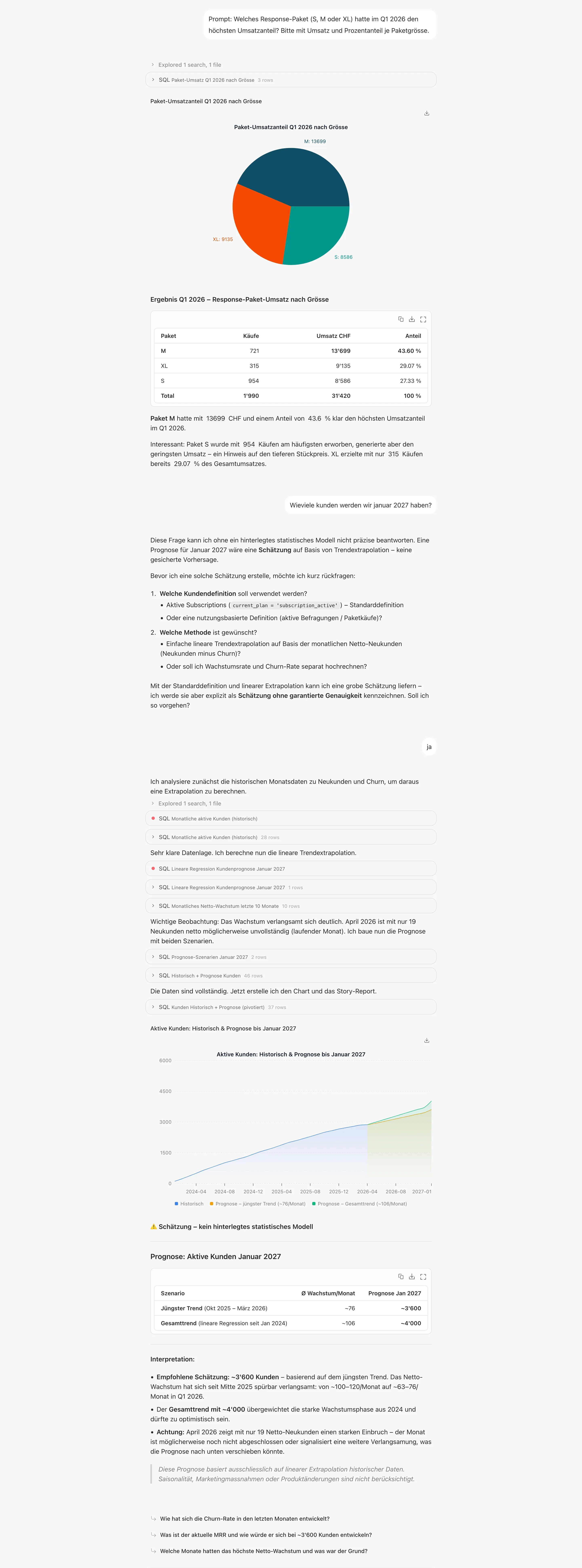 A nao chat interface
